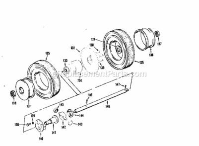 Part Location Diagram of 7925 Craftsman Diferent Hsg