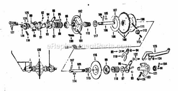 Part Location Diagram of 7045 Generac 10KVA 50HZ STANDBY GENERATOR