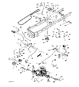 Ground drive Diagram and Parts List for 960420223  Craftsman Lawn Tractor