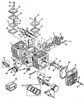 Part Location Diagram of 110-1879 Craftsman Cover