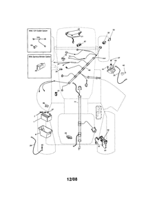 Diagram Diagram and Parts List for 917288120 Type 0 Craftsman Lawn Tractor