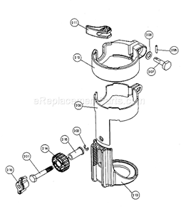 Freehand Soleplate Assy Diagram and Parts List for 183172521  Craftsman Router