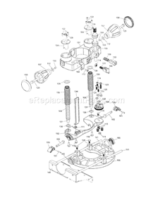 Router Assembly Diagram and Parts List for 183172540  Craftsman Router