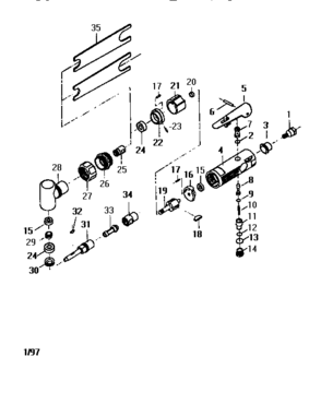 Unit Parts Diagram and Parts List for 875188930  Craftsman Grinder