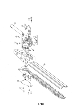 Part Location Diagram of 753-08007 MTD Boom asm ht