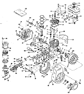 Part Location Diagram of 630946 Craftsman Carburetor