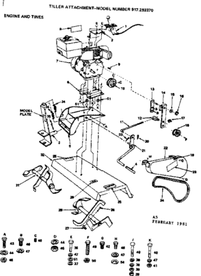 Part Location Diagram of 2501P Craftsman Cotter pin
