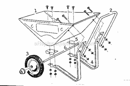 Part Location Diagram of 75-10 Craftsman Ownrs Manual