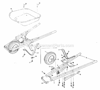 Part Location Diagram of 955016 Craftsman Axle