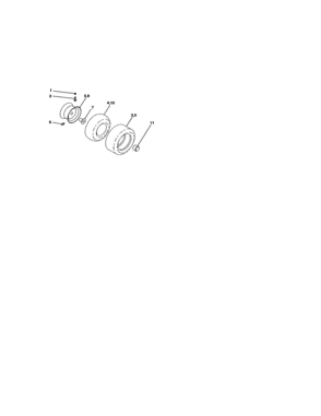 Wheels And Tires Diagram and Parts List for 917271814  Craftsman Lawn Tractor