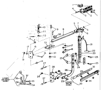 Part Location Diagram of 1A446 Craftsman Bracket