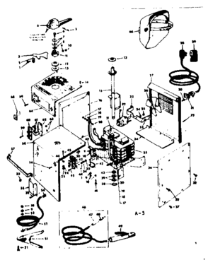 Part Location Diagram of 9414106 Craftsman Snowblower flat washer
