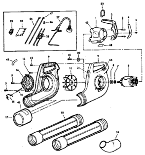 Part Location Diagram of 8070 Craftsman Pc board