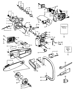 Part Location Diagram of 530-015509 Craftsman Lawn & garden equipment screw