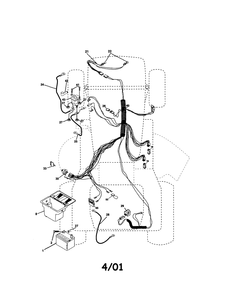 Part Location Diagram of 532174620-CM Craftsman Chassis