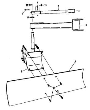 Replacement Parts Diagram and Parts List for 75724239  Craftsman Lawn Tractor