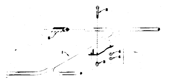 Handle Diagram and Parts List for 58031896  Craftsman Engine