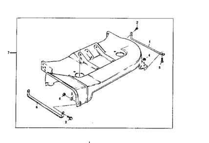 Housing Kit Diagram and Parts List for 13181364  Craftsman Lawn Mower