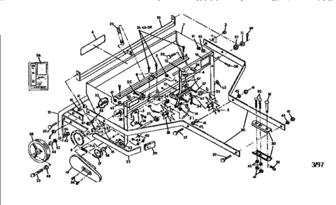 Part Location Diagram of B-3686 Craftsman Decal