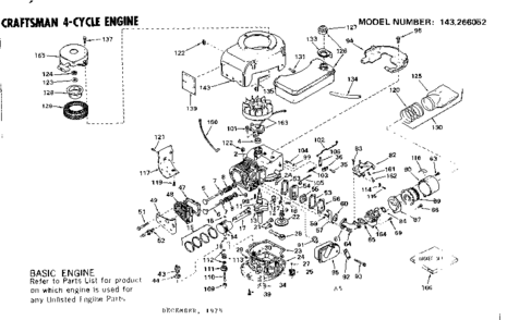 Part Location Diagram of 730152 Craftsman Control assembly