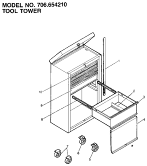 Part Location Diagram of T14642 Craftsman Door panel