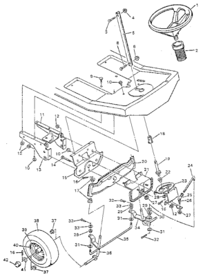 Part Location Diagram of 55386 Generac OBS ALTERNATOR SUPRT