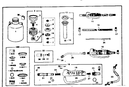Part Location Diagram of 1-4536 Craftsman Filter