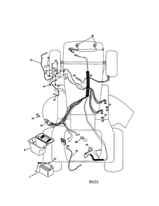 Diagram Diagram and Parts List for 917271645 Type 0 Craftsman Lawn Tractor