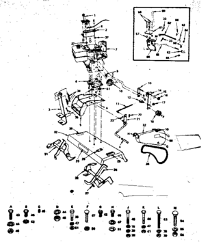 Part Location Diagram of 76020616 Craftsman Cotter pin