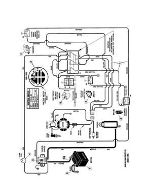 Electrical System Diagram and Parts List for 536270300  Craftsman Engine