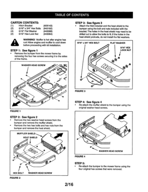 Hitch Bracket Kit Z-turn Diagram and Parts List for 48624088  Craftsman Lawn Tractor