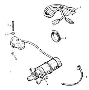 Starter Kit No. 143.88941 Diagram and Parts List for 200653111  Craftsman Engine