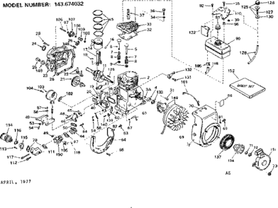 Part Location Diagram of 32432A Craftsman Control