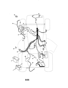 Part Location Diagram of 532192502-CM Craftsman Rod.Shift.Fe