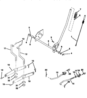 Part Location Diagram of 3146R Craftsman Pin