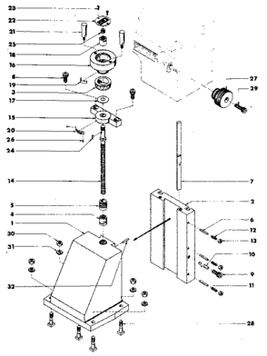 Part Location Diagram of B2A-051-040 Craftsman Handle