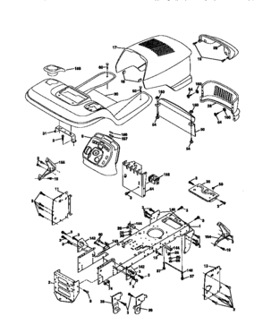 Part Location Diagram of 161572 Craftsman Stealth Baffle