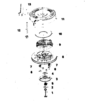 Rewind 590621 Diagram and Parts List for 143374422  Craftsman Engine