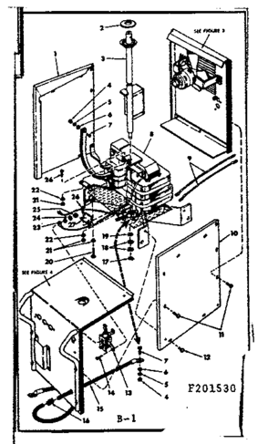 Transformer Assembly Diagram and Parts List for 113201530  Craftsman Welder