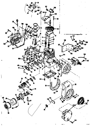 Part Location Diagram of A32580-24573 Craftsman Carburetor
