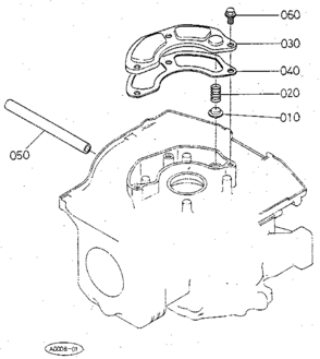 Breather Diagram and Parts List for 3901  Craftsman Lawn Mower