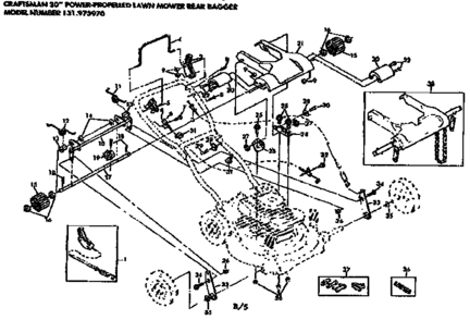 Part Location Diagram of 84511 Craftsman Drive control