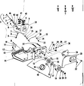 Part Location Diagram of 614A12A Craftsman Hub