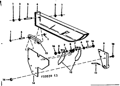 Part Location Diagram of 62315 Dynabrade 74 Mm X 109 Mm Non-vacuum Hook