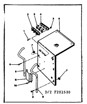 Part Location Diagram of 61192 Generac Rain cap