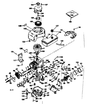 Part Location Diagram of 33361 Craftsman Cylinder