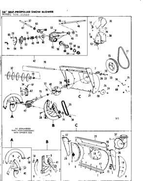 Part Location Diagram of 21133 Ridgid LABEL, WARNING