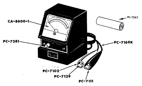 Part Location Diagram of PC-7102 Craftsman #49 red insulator