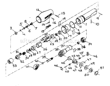 Wrench Diagram and Parts List for 235198910  Craftsman Wrench