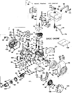 Part Location Diagram of 30924A Craftsman Dipstick